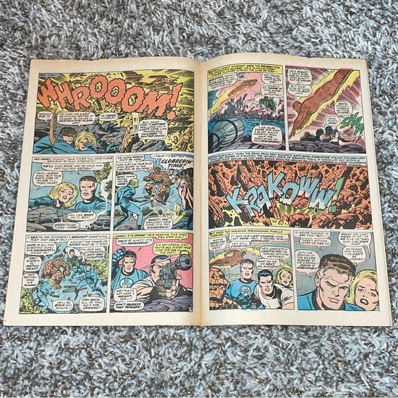VINTAGE 1967 MARVEL FANTASTIC FOUR Silver Surfer & Dr Doom Silver Age Comic #58 - Picture 8 of 11
